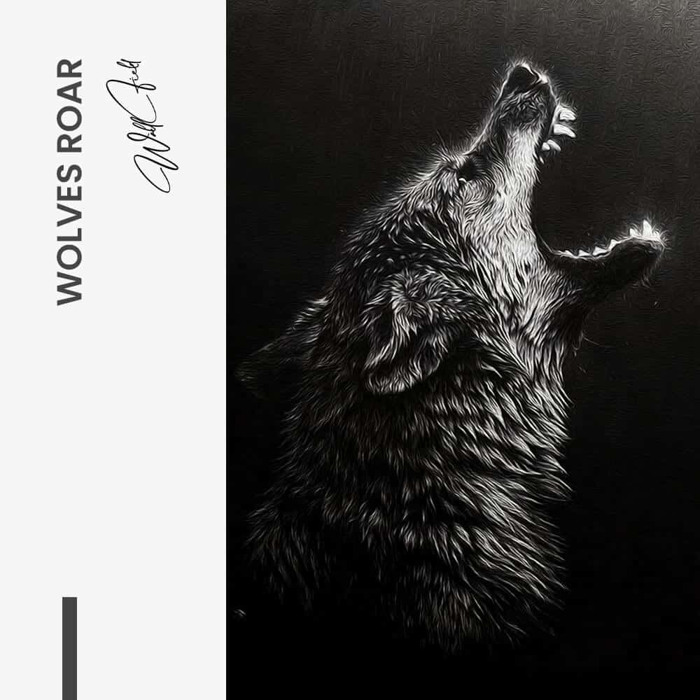 Wolves Roar - glass