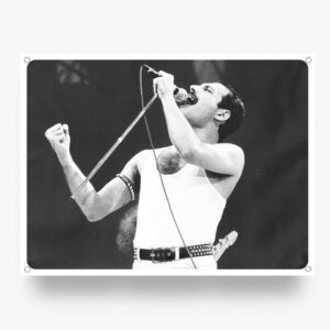 Freddie Mercury - tuinposter
