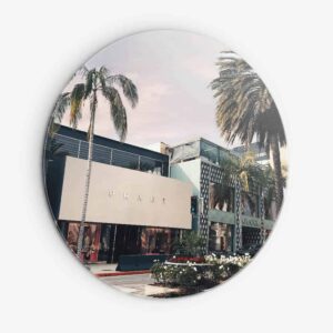 Rodeo Drive - Muurcirkel Dibond