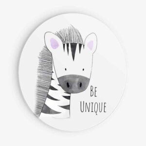 Animals Quotes I - Muurcirkel Dibond