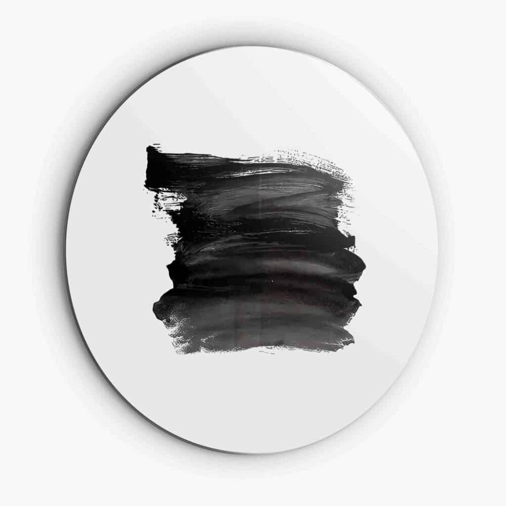 Acrylic Paint III - Muurcirkel Dibond