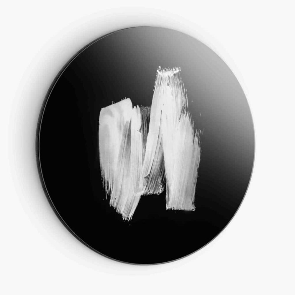 Abstract I - Muurcirkel Dibond