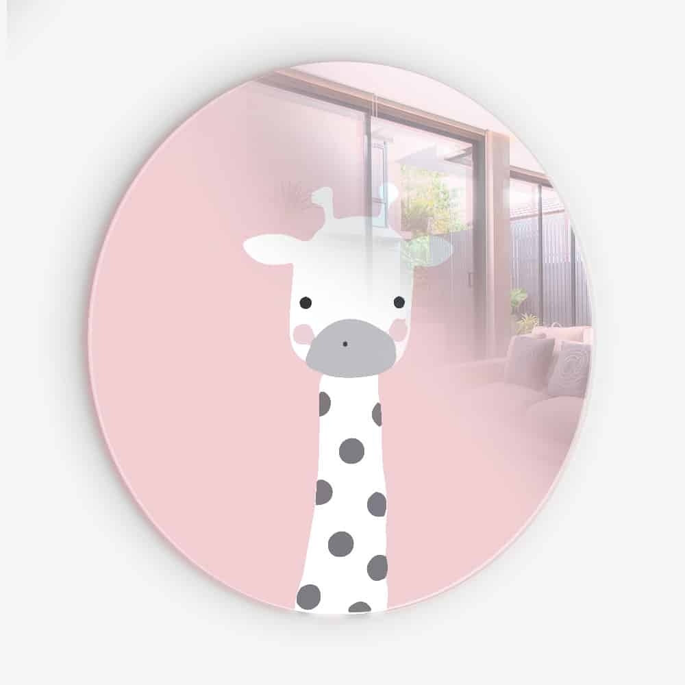 Loving Animals I - Muurcirkel Glass