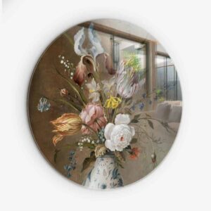 Balthasar van der Ast - Muurcirkel Glass