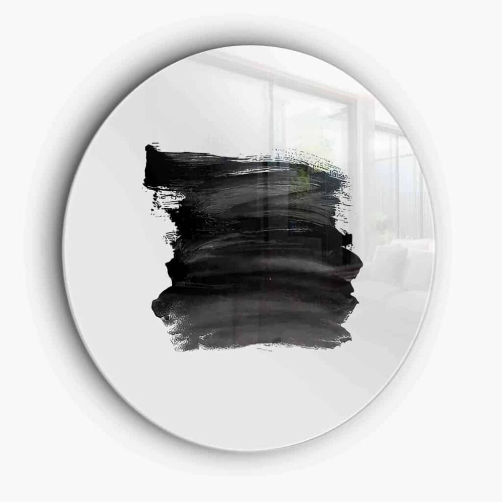 Acrylic Paint III - Muurcirkel Glass