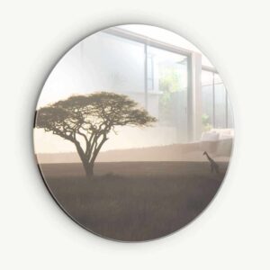 Serengeti - Muurcirkel Glass