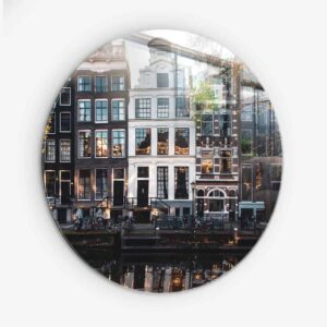 Amsterdam I - Muurcirkel Glass