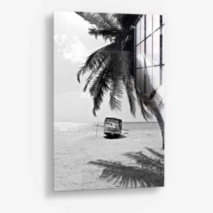 Beachy Palm - Glass