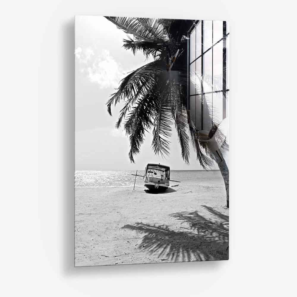 Beachy Palm - Glass
