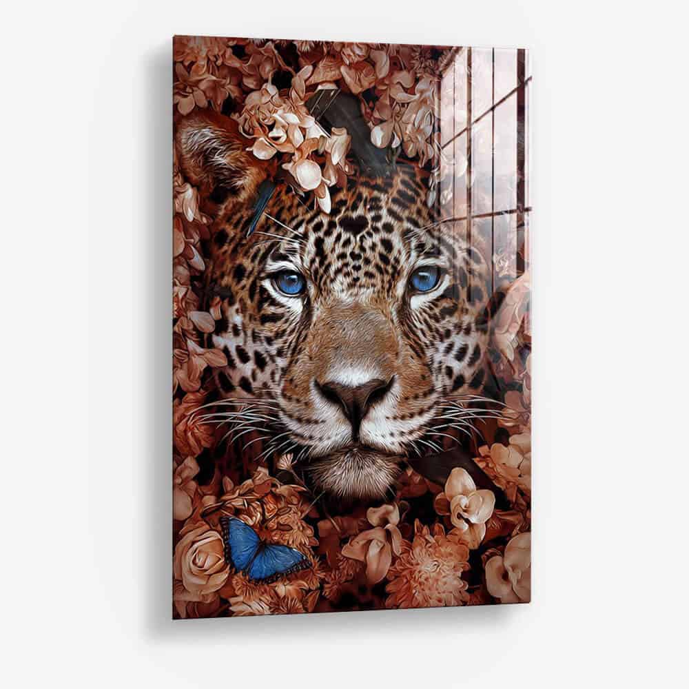 Flower Jaguar – Glass