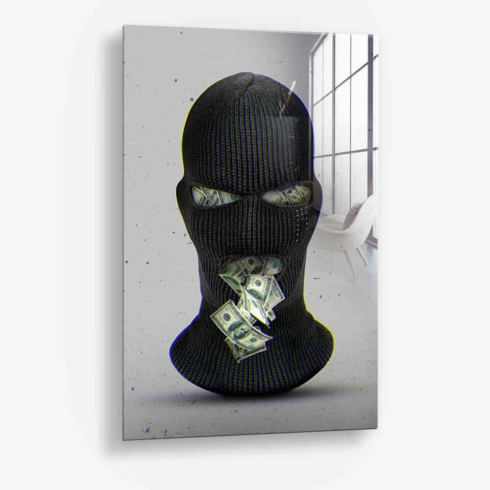 Money Mask – Glass