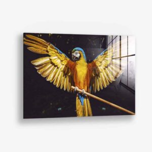 Pride Parrot - Glass
