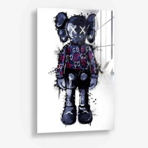 Purple Kaws – Glass