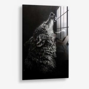 Wolves Roar - glass
