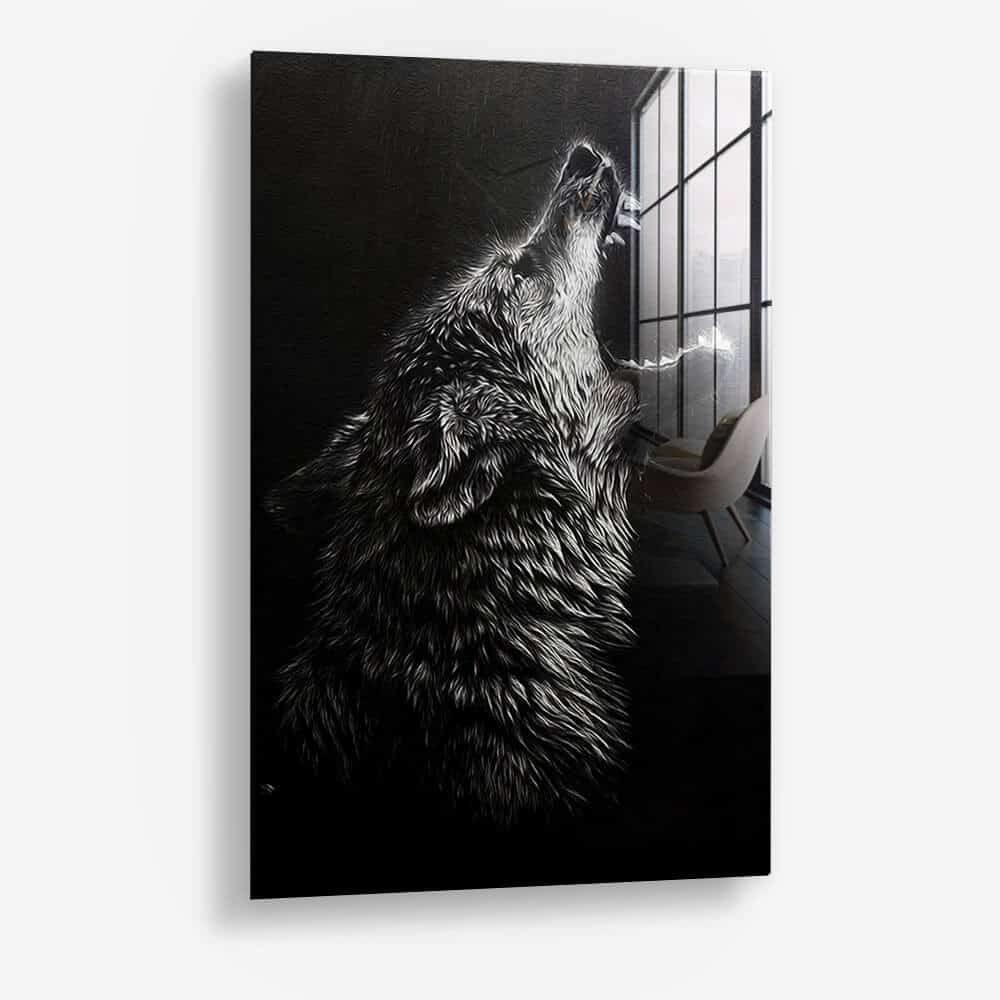 Wolves Roar - glass
