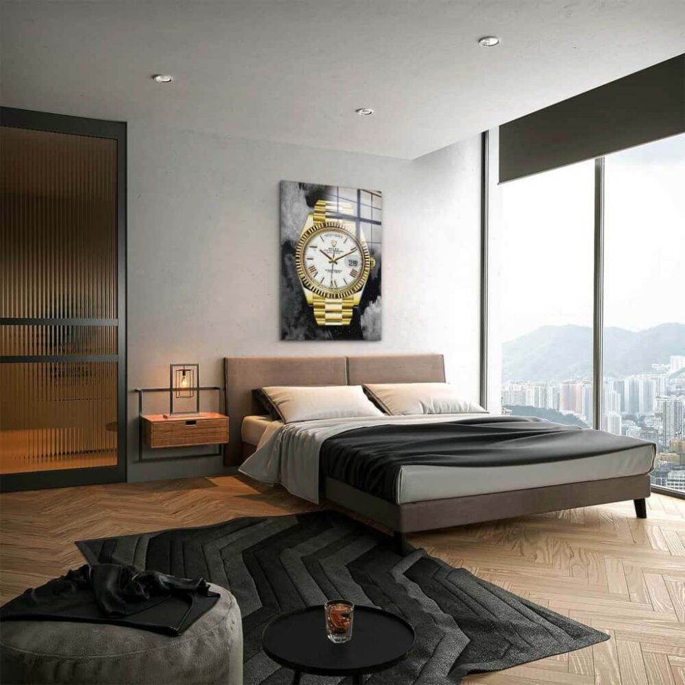 Golden Timing - Glass