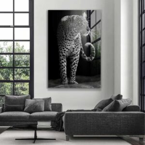 Leopard Black - Glass
