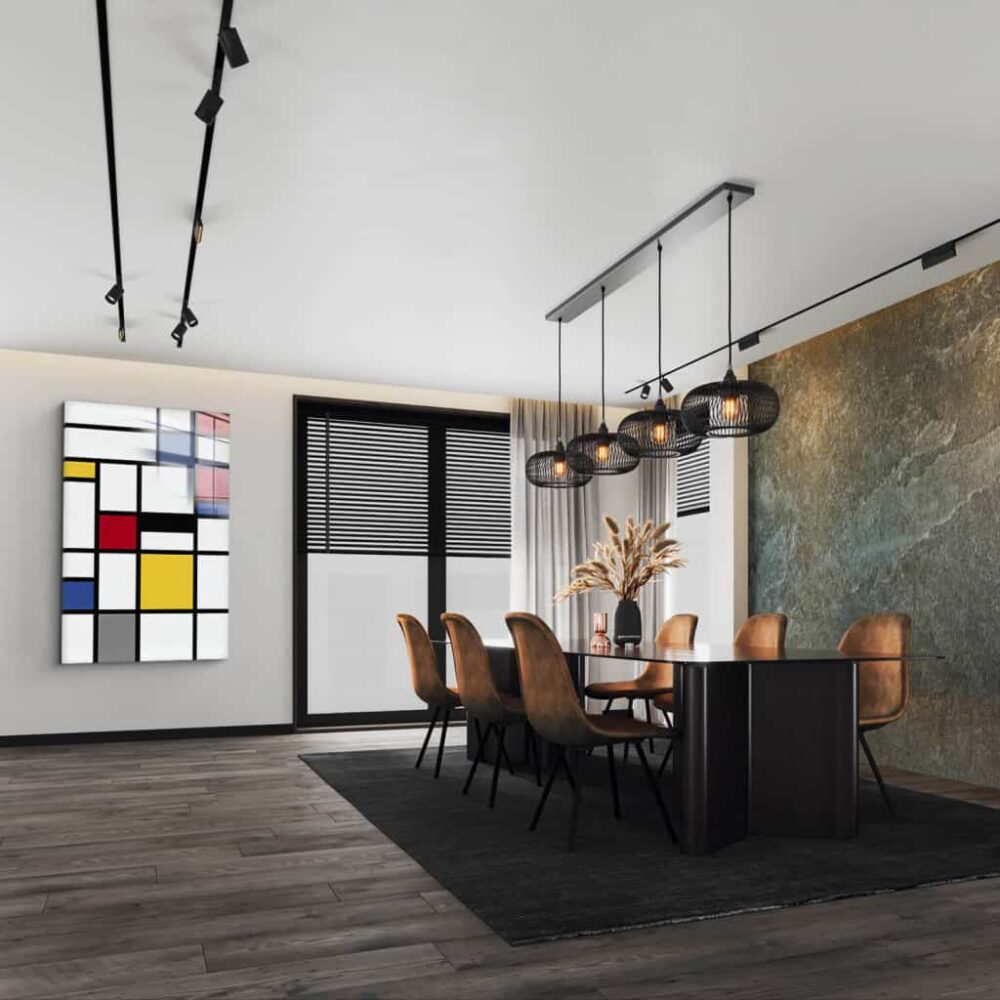 Mondriaan - Glass