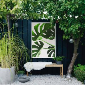 Mostera Leaf - tuinposter