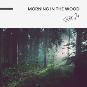 Morning in the Wood - Muurcirkel Dibond