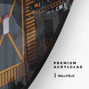 Crossroad - Muurcirkel Glass