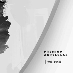 Acrylic Paint III - Muurcirkel Glass