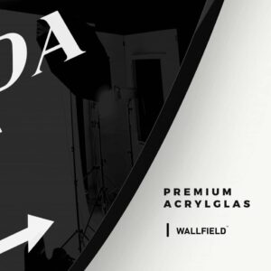 Prada Marfa Noir - Muurcirkel Glass