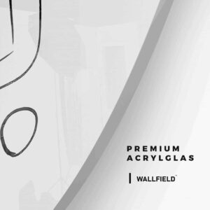 Lines III - Muurcirkel Glass