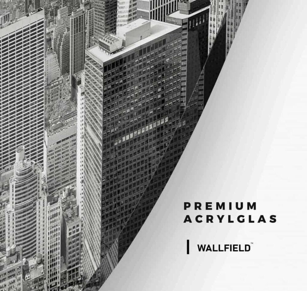 Manhattan - Muurcirkel Glass