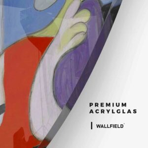 Picasso - Muurcirkel Glass