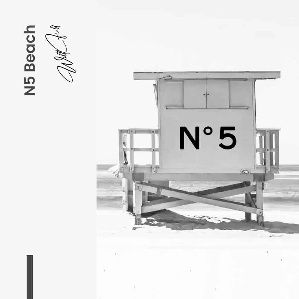 N5 Beach - tuinposter
