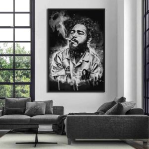 Post Malone Canvas Mockup