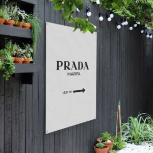Prada Marfa - tuinposter