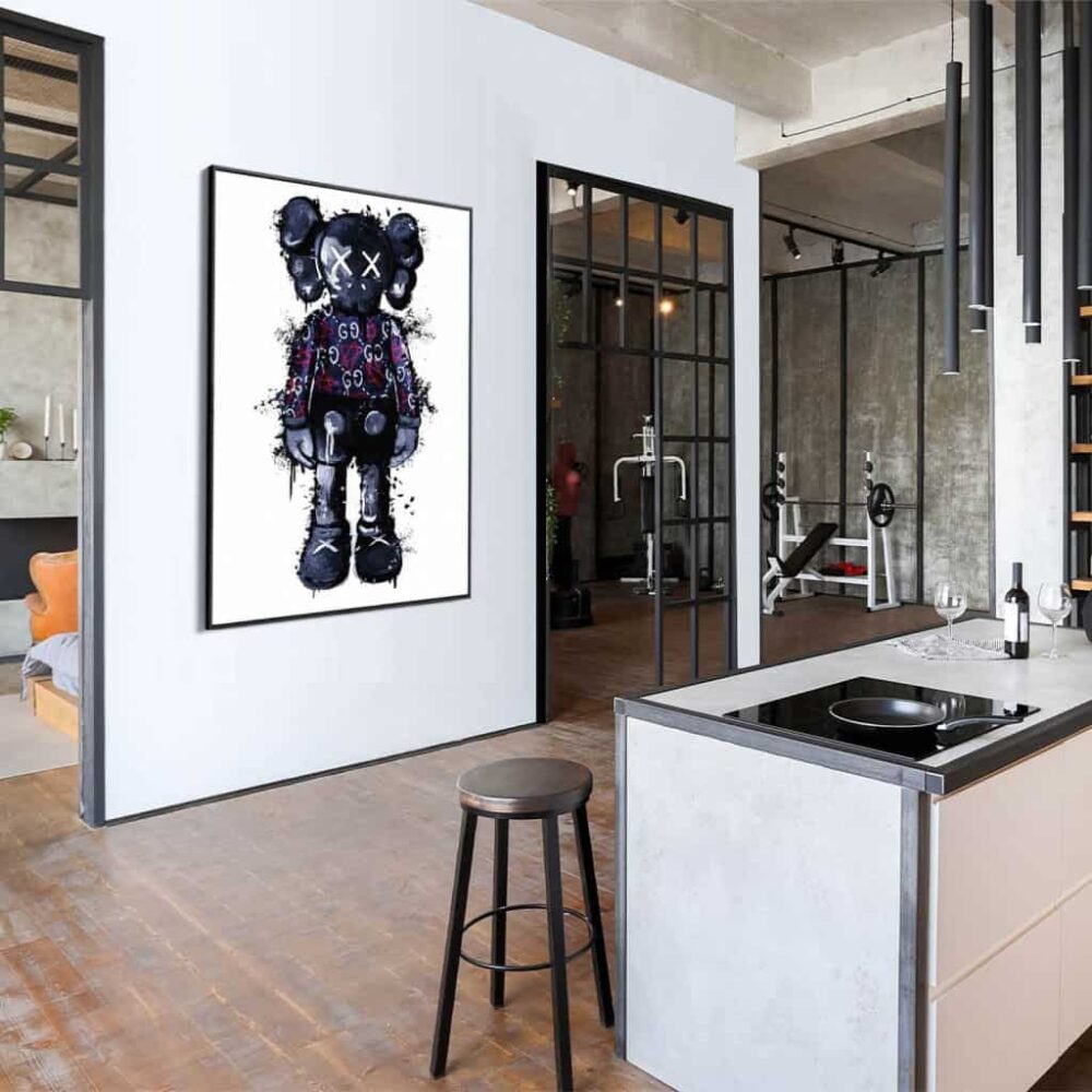 “Purple Kaws