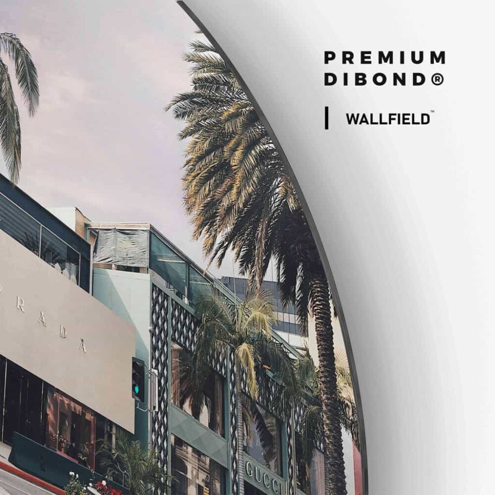 Rodeo Drive - Muurcirkel Dibond