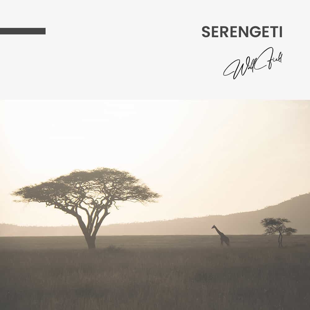 Serengeti - Muurcirkel Glass