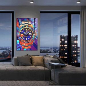 The Colored Watch - Glass