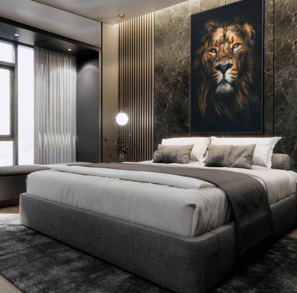 The Lion Canvas