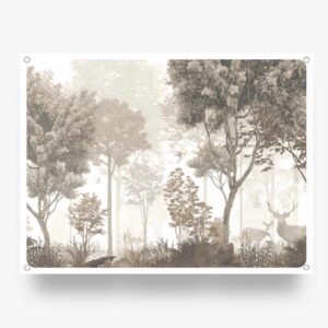 Vintage Forrest - tuinposter