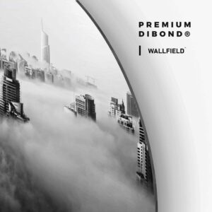 Dubai - Muurcirkel Dibond