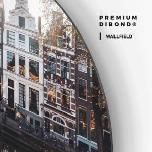 Amsterdam I - Muurcirkel Dibond