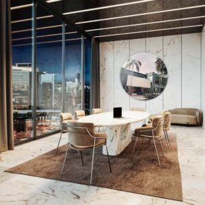 Rodeo Drive - Muurcirkel Dibond