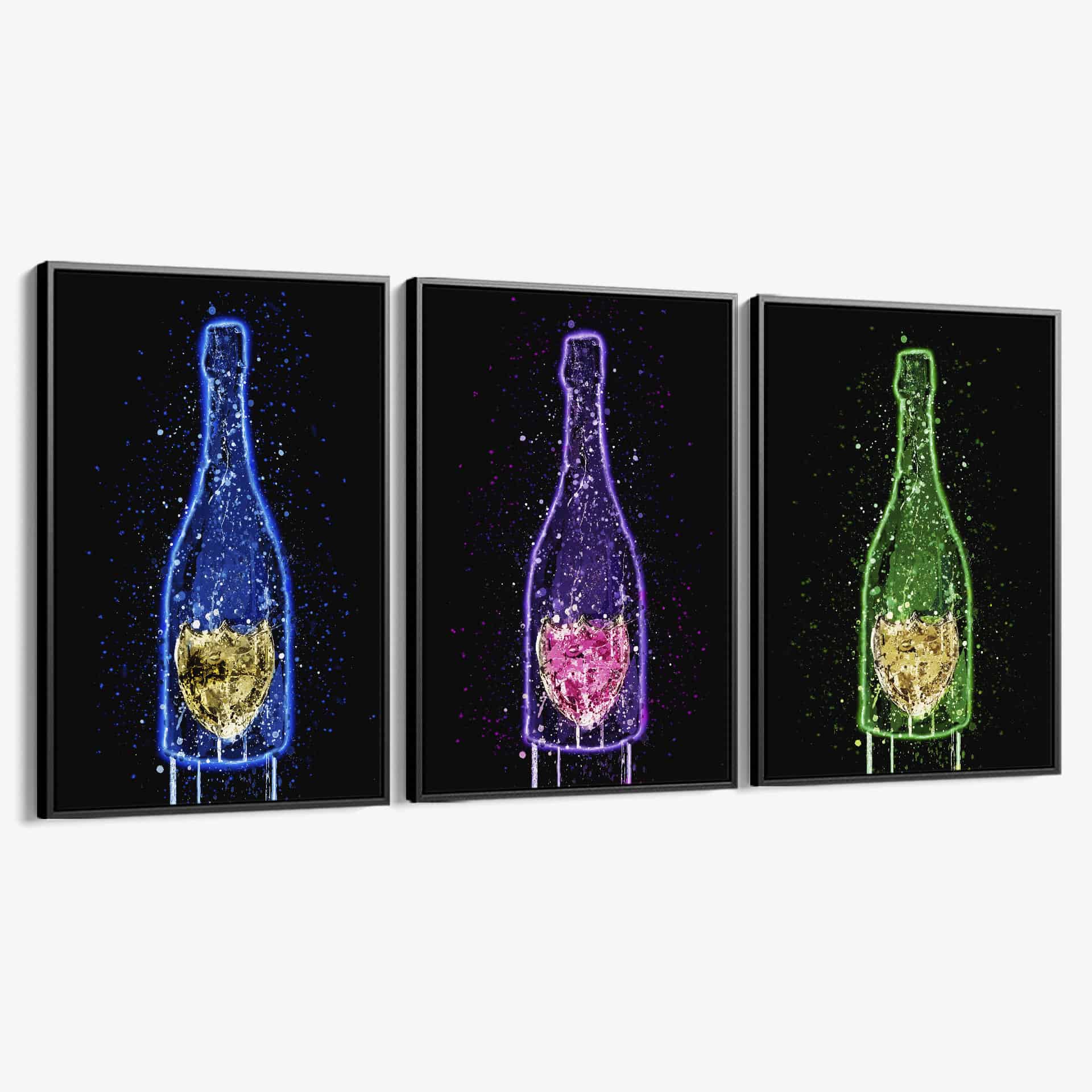 Bundel-Champagne-Limited-Edition-3x-Canvas