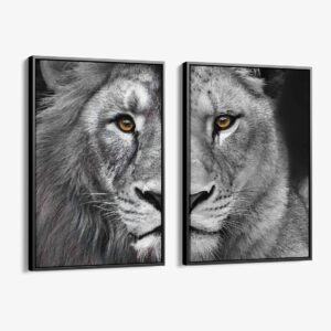 Bundle-Lion-Lioness-2x-Canvas