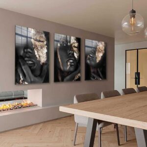 Bundle: Golden Faces (3x) – Glass - Kopiëren
