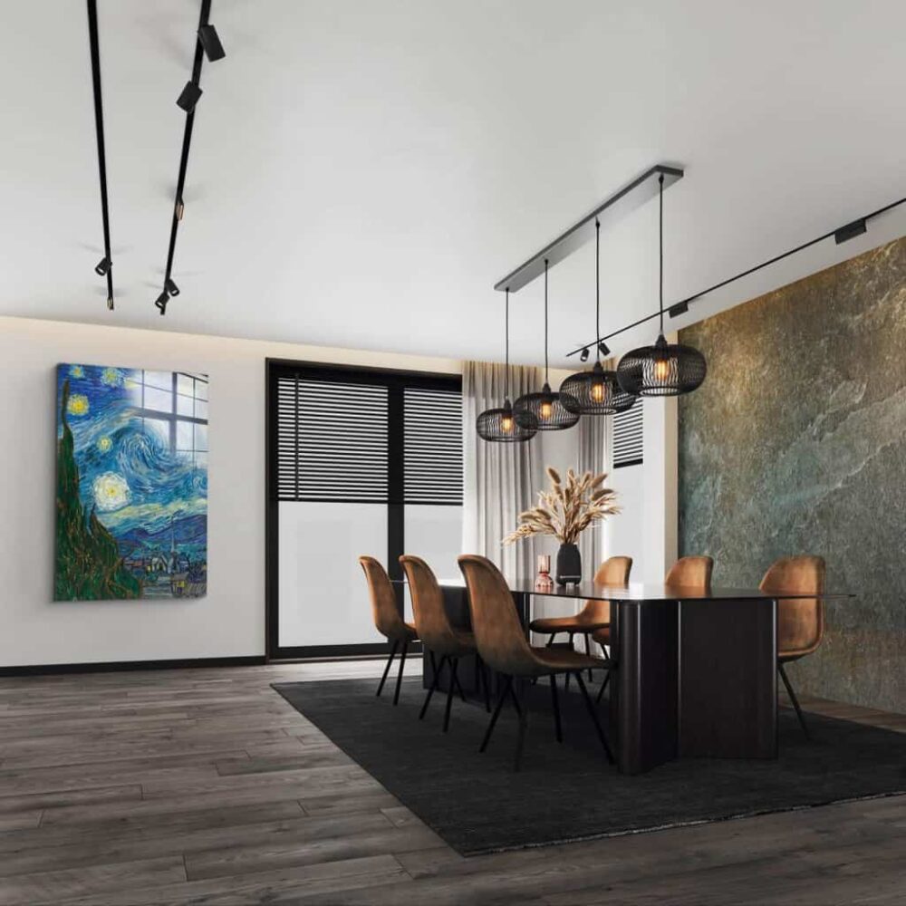 Van Gogh Starry Night - Glass