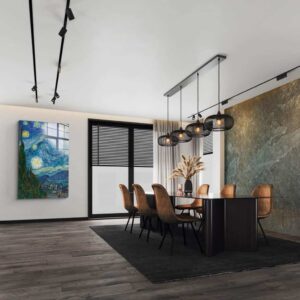 Van Gogh Starry Night - Glass