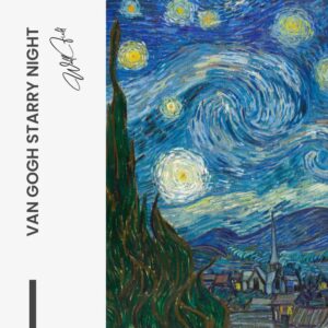 Van Gogh Starry Night – Glass