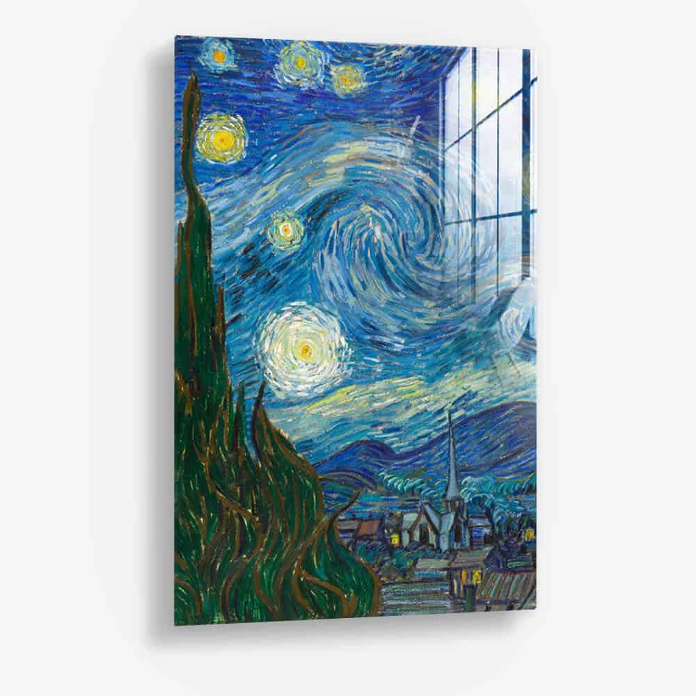 Van Gogh Starry Night – Glass