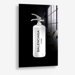 White Extinguisher II - Glass